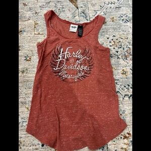 Harley-Davidson Women's Red Tank Top